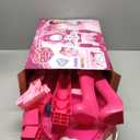 Kids Vanity for Girls, Toddler Makeup Vanity Table and Chair Set Set Toys with Music Light, Pretend Play Princess Dress Up Playset Gift for Toddler Girls 3 4 5 6 Years Old