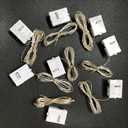 GLocKi 10 Pack 3 ft 10 LED Battery Powered Fairy String Light, String Lights for Bedroom Party Wedding Xmas Tree Decoration (Warm White)