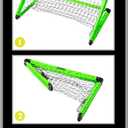 Franklin Sports Mini Soccer Goal with Ball and Pump