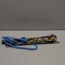 Meieke Flirt Pole for Dogs Pet Teaser Wand Outdoor Interactive Pet Dog Flirt Pole Training Exercise Rope Toy for Small Medium Large Dogs Cats (Blue & Black)