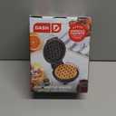 Dash Mini Waffle Maker- Compact Electric Iron for Creative Homemade Treats - PTFE nonstick surface - Easy-to-Clean - Perfect for Kids & Families - White