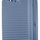 American Tourister Stratum 3.0 Large 28-Inch Spinner, Airline Approved, Durable Hardside Luggage, Expands 1.5", Right Height Adjustable Handle, Elemental Blue, Large - Checked