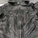 Calvin Klein Men's Motorcycle Jacket With Removable Hoodie (Large)