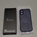 TOCOL for Phone 17 Case, Compatible with Magsafe Charger, Full Camera Protection, Drop Protection, Translucent Matte Phone Case for Phone 17 6.3 inch (Dark Blue)