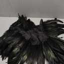 Shoulder Wrap Feather Shrug Shawl Cape Gothic Style Artificial Feather Shawl Feather Cape Shawl for Roles Play