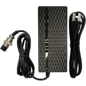 Burromax Battery Charger, 24V 4A for Lithium Ion Battery, Replacement for TT350R Electric Mini Bike, Part #19015