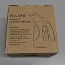 HiLIFE Steamer for Clothes, Portable Handheld Clothing Steamer, 240ml Big Capacity, 700W, Strong Power, Fabric Quick Wrinkle Remover for Home, Office, Travel (ONLY FOR 120V)-Blue