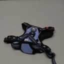 PoyPet Dog Harness No Pull, Reflective Vest Harness with Front & Back 2 Clips and Easy Control Handle for Small Medium Large Dog (XS, Black)