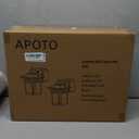 2 Pack Outdoor Light with GFCI Outlet,Bronze Dusk to Dawn Porch Lights Outdoor Wall Light Fixture with Outlet,Aluminum Exterior Lighting Fixtures Wall Mount,Waterproof Outside Lights for House