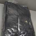 EMME Luxury Fuzzy Duvet Cover Set King Size Fluffy Comforter Cover Set for King Bed 2 Pieces Shaggy and Plush Soft Bedding Duvet Covers (Black, King)