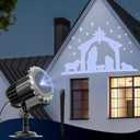 Brightown Christmas Nativity Scene Projector, Nativity LED Projector Lights Outdoor with Timer Remote, Christmas Waterproof Holy Projector for Outside Indoor Xmas Party Garden Yard Home Decoration