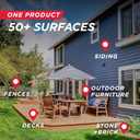 30 SECONDS Mold and Mildew Stain Remover | Ready to Use | Battery Powered Spray Wand | 1.3 Gallon