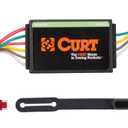 CURT 56008 Vehicle-Side Custom 4-Pin Trailer Wiring Harness, Fits Select Honda Accord Crosstour, Acura RDX,Black