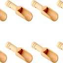 8pcs Mini Wooden SpoonsMini Bamboo Spoons for Bath Salts, tea scoop, Washing Powder spoonwooden candy spoon