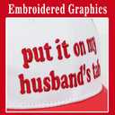 Put It on My Husbands Tab Hat, Funny Vintage Trucker Hats Adjustable Cap for Men Women Classic Baseball Cap