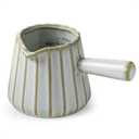 Espresso Cup Ceramic, Espresso Accessories, Espresso Measuring Cup with Handle, Expresso Shots Cups with Spout, 6 OZ / 200ML, Light Green