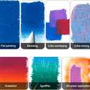 Artecho Oil Pastels Set of 50 Colors (8 x 60 mm), Soft Oil Pastels for Art Painting, Drawing, Blending, Art Supplies for Artists, Teachers