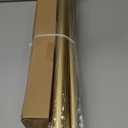 Double Curtain Rod 36-91 Inch, Gold Dual Curtain Rods for Windows, 1 Inch Decorative Adjustable Heavy Duty Telescopic Spliced Window Treatment Rods Set for Bedroom Living Room Farmhouse