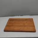 XL Cutting Board for Kitchen, 20x15" Extra Large, 1" Thick Bamboo Wood Butcher Chopping Block, Cheese Board, Durable Reversible with Juice Grooves and Handles