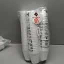 Mr Miracle 8 oz Styrofoam Cups, Disposable Foam Coffee Cups (100 Pack), Insulated White Foam Cups for Hot & Cold Drinks, Comparable to Industry Standard 8J8 Foam Cups, Made in USA