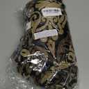 Chair Covers for Dining Chair Set of 4, Stretchy Soft Parson Chair Covers Removable Washable Kitchen Dining Room Chair Slipcovers with Elastic for Universal Fit (Black Vintage)