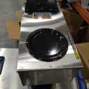 BUNN 33200.0015 VPR-2GD 12-Cup Pourover Commercial Coffee Brewer with Upper and Lower Warmers and Two Glass Decanters, Black, Stainless, Standard