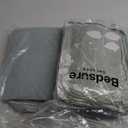 Bedsure Queen Comforter Set - 7 Pieces Floral Sage Green GentleSoft Bedding Sets, Queen Bed in a Bag with Botanical Flowers Winter Comforter, Sheets, Pillowcases & Shams