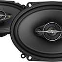 PIONEER A-Series Standard TS-A6881F 6 x 8 4-Way Speakers (Pair)  350W Max, Balanced Sound + Smooth Treble, Enhanced Bass, Great Stock Replacement