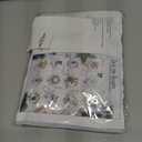 kjsdsss Hand Embroidery Christmas Ornaments Kit, Christmas Embroidery Kit, Embroidery Kit ChristmasOrnaments, ChristmasEmbroidery Kits for Adults Beginners (12 Pcs Colorful Set)