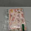 Tiny Twinkle Portable Diaper Changing Pad | Waterproof, Wipeable & Compact Baby Changing Pad for Travel | Smart Wipes Pocket & Organized Storage| Newborn Shower Gift (Flutter)