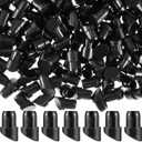 Frienda 200 Pcs Plastic Stair Baluster Connectors for Diameter 3/4" Round Staircase Balusters Railing Adapter Mount Connectors for Home House Indoor Outdoor for 30-35 Degree, Not Drilled