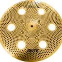 Mosico Low Volume Cymbal Pack Golden 7pcs 14"Hihats 16"Crash 20"Ride 10" Splash 16"Ozone Stacker 18" China Cymbal Cymbal Bag