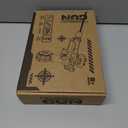 WaRiot Automatic Electric Squirt Gun for Adults Kids, Automatic Squirt Gun with 26FT Range, Super Blaster Soaker High Capacity Pistol for Beach Swimming Toy LED Electric Water Gun (1BK) (Black)