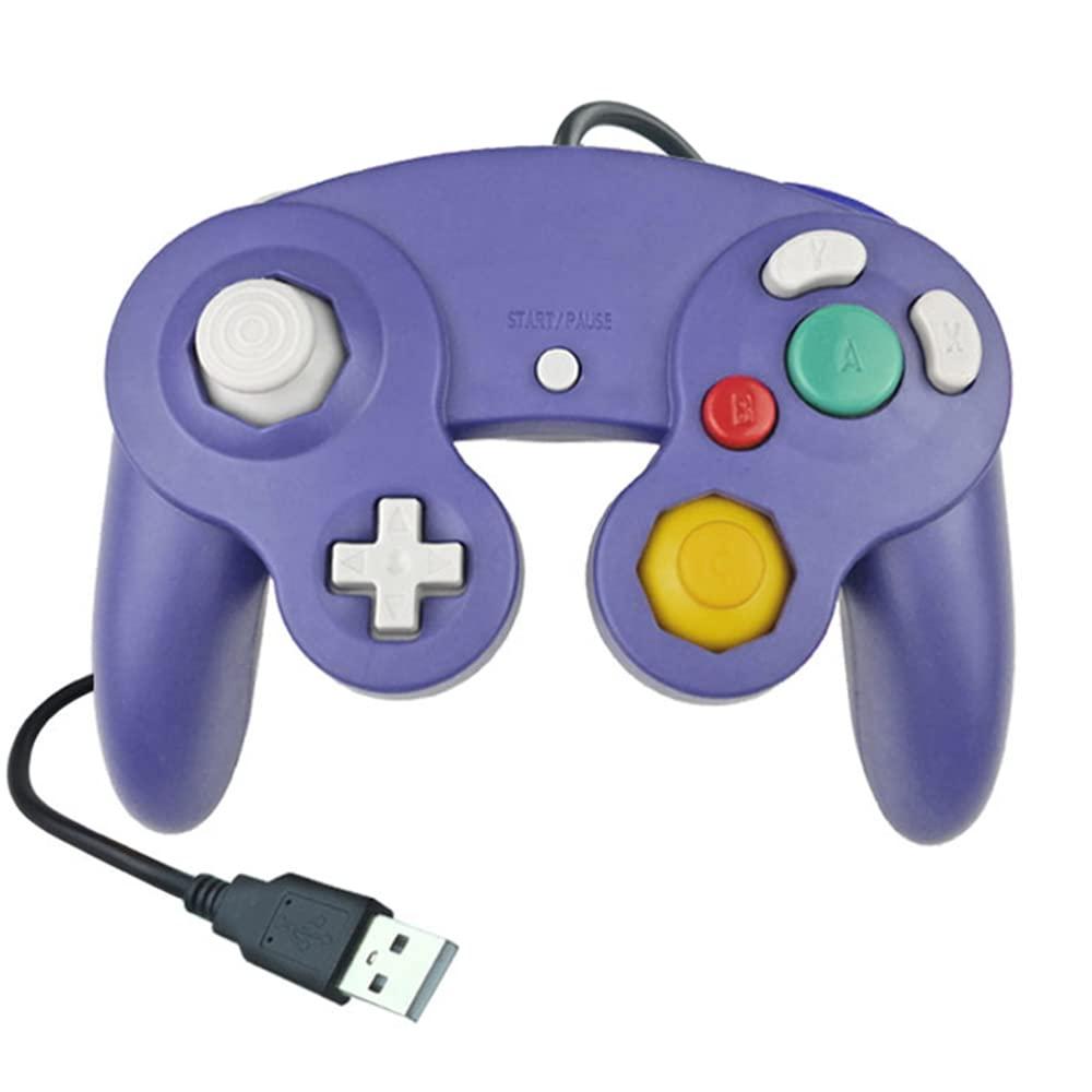 Reiso Classic USB NGC Wired Controller for Windows PC(Purple)