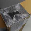 17x3x7 inch Floating Shelves Wall Mounted - Set of 2 Black Rustic Solid Wood Wall Shelf - Heavy Duty Decorative Fireplace Mantel for Living Room, Bedroom, Bathroom, Kitchen