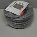 Pressure Washer Hose 100ft 4200PSI with 3/8 Quick Connect, 1/4 Commercial Grade Steel Wire Braided Kink Resistant Power Washer Extension Hose, Flexible Replacement Hose Adapter Set