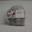 Boppy Anywhere Travel Nursing Pillow, Soft Gray, Plus Sized to Petite with Stretch Belt, Portable Nursing Pillow, Breastfeeding and Bottle-Feeding Support, Machine Washable (1 Count (Pack of 1))