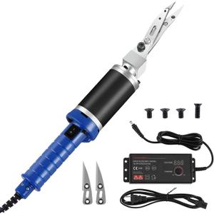 YUCHENGTECH Electric Carpet Carving Scissors Rug Carving Scissors Tufting Rug Engrave Trimmer Scissors Engraving Trimming Modeling Scissors with Heat Dissipation 0~4000rpm Adjustable