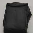 New Console Lid Jump Seat Armrest Cover, Compatible with 2007-2013 Chevy Avalanche Suburban Tahoe Silverado GMC Yukon Sierra, Microfiber Leather Black