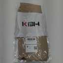 KBH Center Console Cover Replacement for Acura MDX 2007 2008 2009 2010 2011 2012 2013, Vinyl Leather, Armrest Replace Skin Upholstery, Parchment