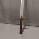 41 Inch Medieval Foam Hunting Long Sword for Cosplay LARP Costume Halloween (Blue)
