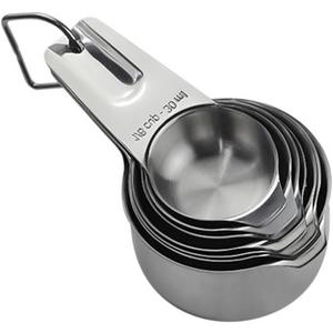 Measuring Cups, Set of 13 Measuring Spoons Kitchen Measuring Cup with Stainless Steel Handle for Baking, Professional Utensils