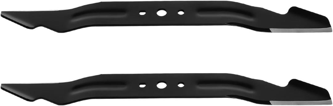 Pack of 2 Lawn Mower Blade Replacement AB2100 Compatible with EGO Power+ 56V Models LM2100 LM2101 LM2100SP LM2102SP, Black Mulching Lawn Mower Blade 21 Inch Deck