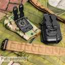 REXTECH Molle Attachments for Vests, Taser, Holsters, Mag Pouches, Backpacks, 3-inch Molle Adapter Clip for Holster (Pair with Mounting Hardware) 3'' Clip Adapter, 6 Screws and 2 Screw Nuts Included