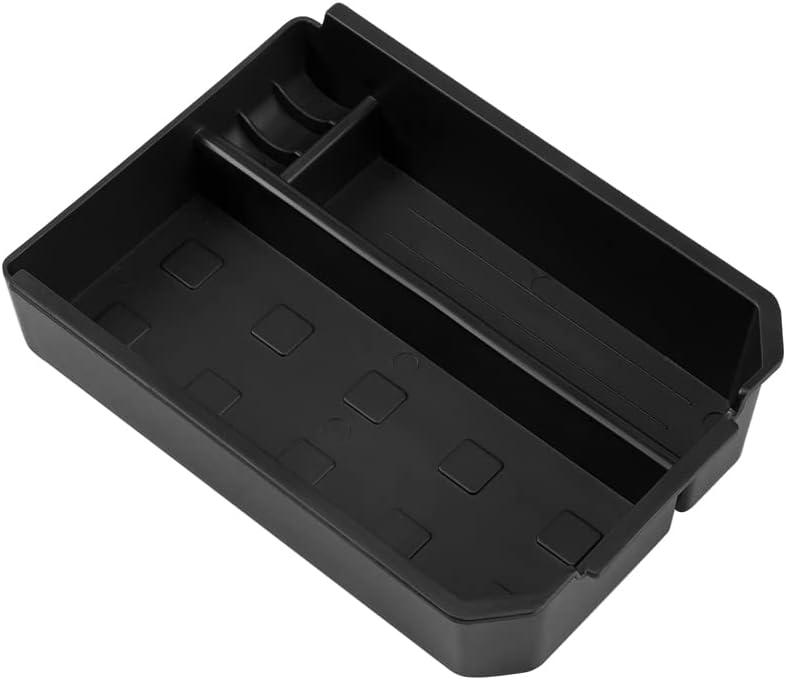 JSCARLIFE Car Center Console Organizer Tray Compatible with Toyota RAV4 2013-2018 Interior Accessories Armrest Console Insert Box ABS Secondary Storage