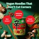 Nongshim Shin Ramyun Vegan, 2.64 Ounce, Pack of 6 (EXP 03/08/27)