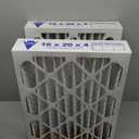 Nordic Pure 16x20x4 (15_1/2 x 19_1/2 x 3_5/8) Pleated MERV 8 Air Filters 2 Pack