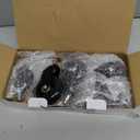 HOLKIE Office Chair Wheels - Universal Fit 3 Inch Roller Blade Casters - Safe for Hardwood Carpet Floors - Heavy Duty Rubber Replacement for Gaming Chairs - Smooth, Silent Glide - Set of 5 (5 Pack-11mm, Clear)