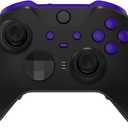 eXtremeRate Purple Replacement Buttons for Xbox One Elite Series 2 Controller, LB RB LT RT Bumpers Triggers ABXY Start Back Sync Profile Switch Keys for Xbox Elite Series 2 Core Controller Model 1797