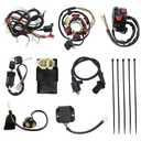 PRO BAT GY6 150cc Full Electrics Wiring Harness Loom W/Waterproof Cap CDI Magneto Stator ATV Quad Go Kart Buggy Scooter Moped